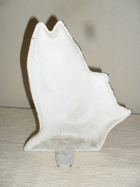 Hand Painted Fish Doorstop 8" Nautical Salmon Door Stops / Fisherman Door Wedge