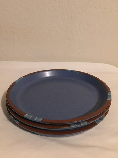 Dansk Mesa Blue Dinner Plates 10-1/2” Portugal. (3 available)