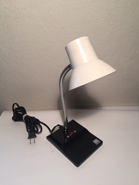 Vintage Desk Lamp Vintage Black and White MOD ElectriX High Intensity Lamp\/Desk