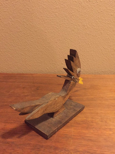 Vintage Clothespin Bird Mail Holder, Vintage Letter Holder, Office Supplies, Desk Decor, Paper Organizer, Paper Holder, Retro Office