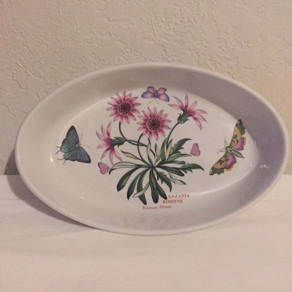 Portmeirion The Botanic Garden Oval Baker Casserole- Treasure Flower