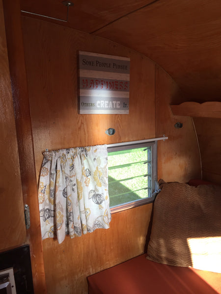 Vintage 1961 Shasta Astroflyte Travel Trailer