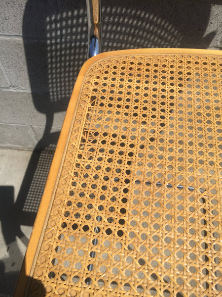 Vintage Mid Century Cesca Breuer Style Cantilever Barstool Chair, Cesca style, Original Unique!