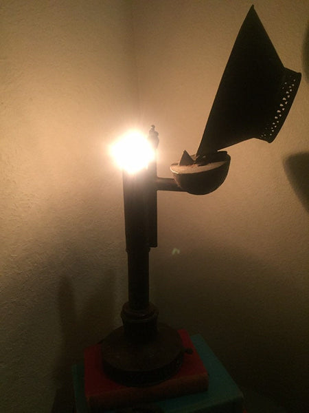 Edison , Steampunk lamp, table lamp, industrial lighting, night light, bedroom table lamp, rustic lamp, metal lamp, unique lamp