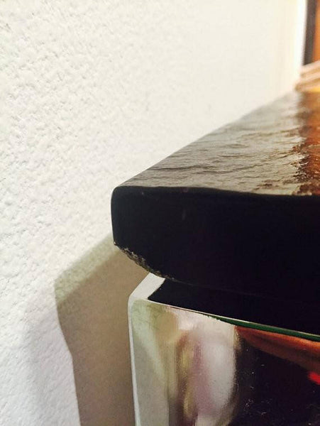 Mid-Century Modern Chrome Coffee Table with a Slate Top by Florence Knoll, 1960s