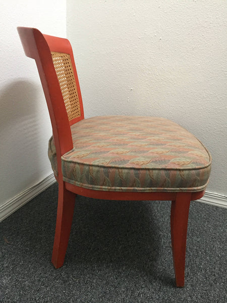 Mid-century Hollywood Regency slipper / lounge chair.