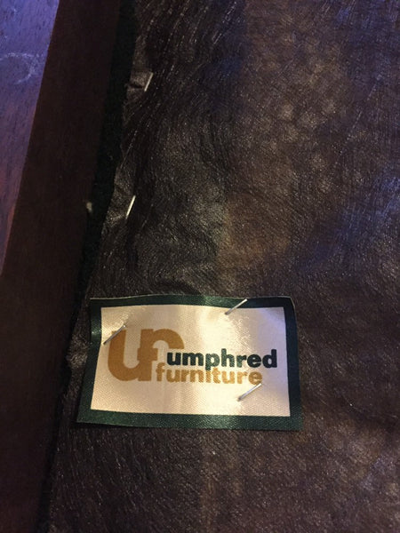 Mid Century Modern Jens Risom style Walnut Arm Chair office chair side chair- Excellent condition!