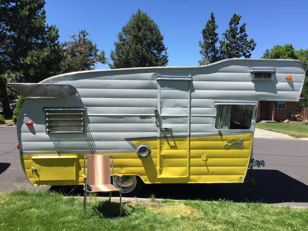 Vintage 1961 Shasta Astroflyte Travel Trailer