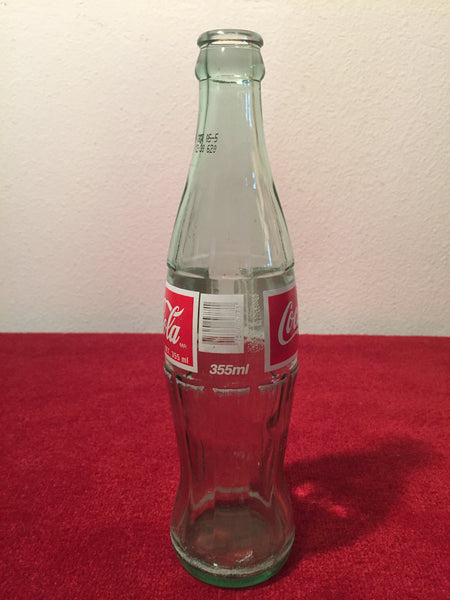 1996 Coke Bottle -  Coca-Cola- Hecho in Mexico.