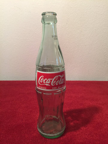 1996 Coke Bottle -  Coca-Cola- Hecho in Mexico.