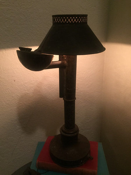 Edison , Steampunk lamp, table lamp, industrial lighting, night light, bedroom table lamp, rustic lamp, metal lamp, unique lamp