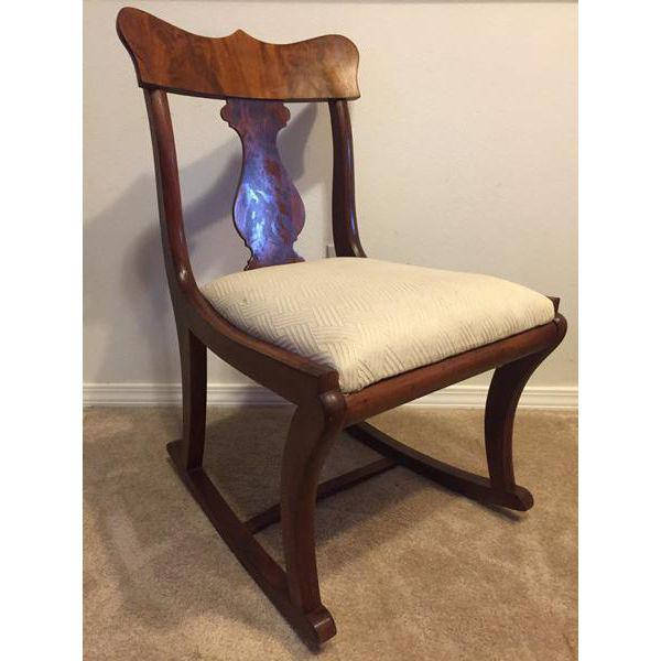 Early Twentieth Century Wooden Rocking Chair