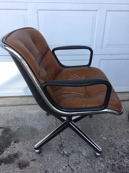 Mid Century Modern Knoll Pollock Executive Office Chair
