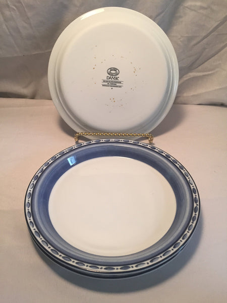 Dansk "Belgian Blue" Salad Plates 7-3/4" (3 available)