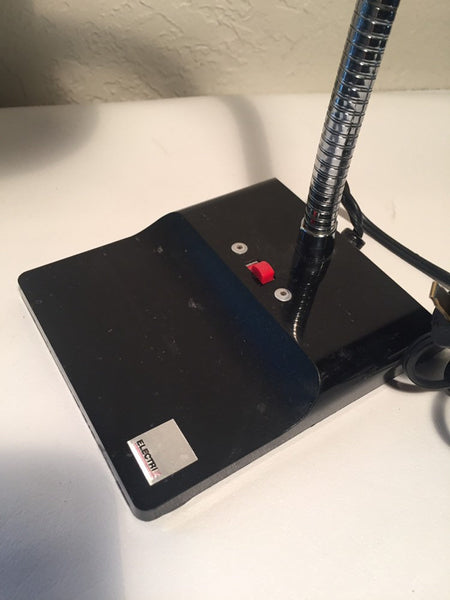 Vintage Desk Lamp Vintage Black and White MOD ElectriX High Intensity Lamp\/Desk