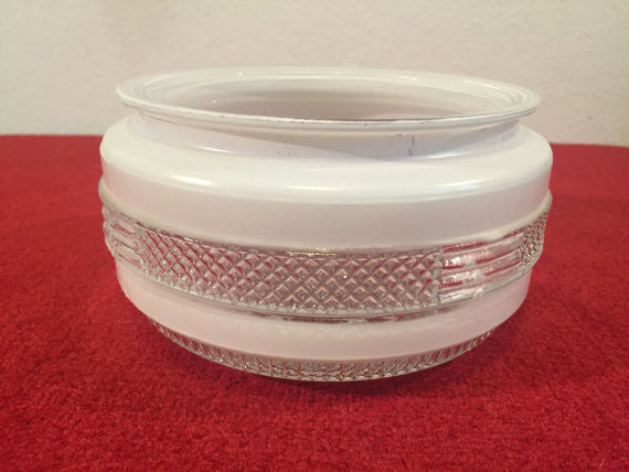 Vintage Round Glass Globe Lamp Ceiling Light Shade 6-1/2"  Kitchen Fixture