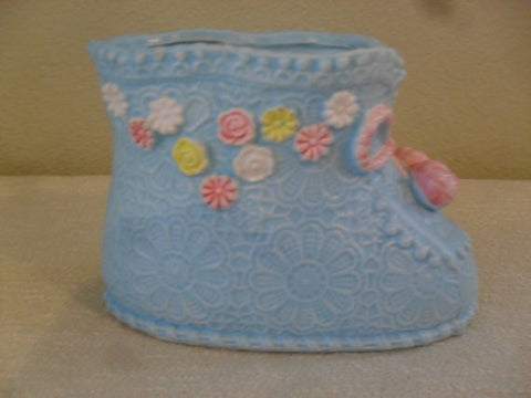 Vintage Napcoware Baby Bootie Planter C-8574 Made in Japan