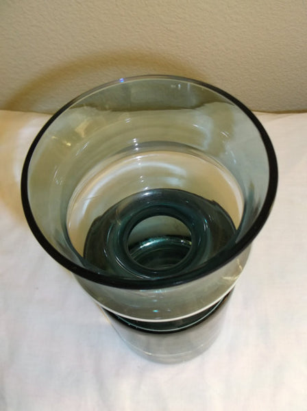 Fabulous Vintage sculptural glass vase