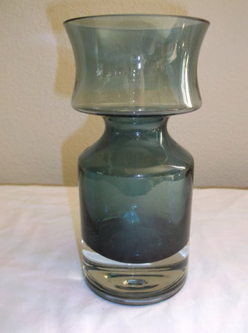 Fabulous Vintage sculptural glass vase