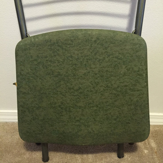 Set of 2 Vintage Gate folding chair / 60's folding chair by Cosco / Mid Century Chair