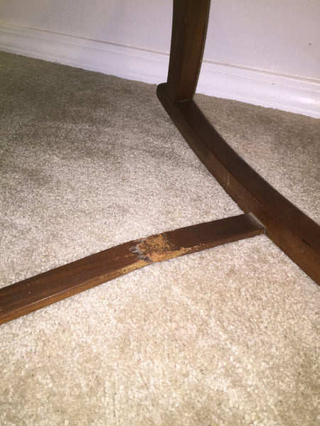 Early twentieth century wood rocking chair