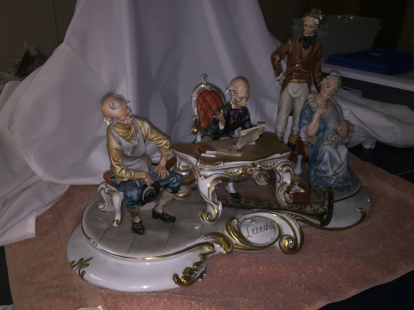 ON SALE - Tiche Capodimonte Porcelain "The Inheritance"