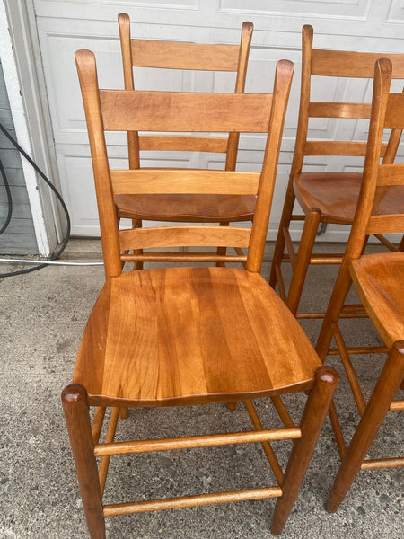 Set of 6 Nichols and Stone Barstools western lodge decor
