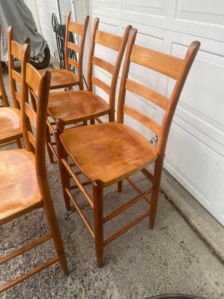 Set of 6 Nichols and Stone Barstools western lodge decor
